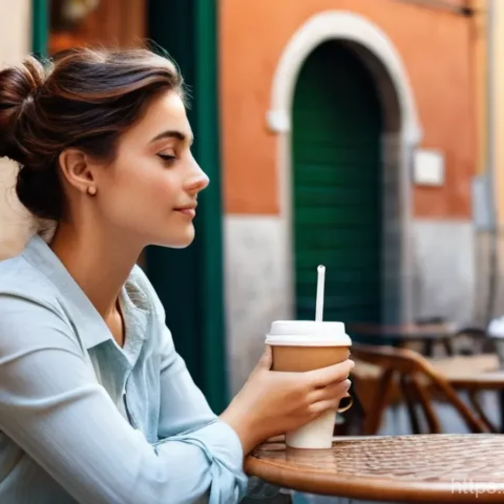 최고의 소음 차단 이어플러그 추천 - **Prompt 1: The Silent Revolution in an Italian Caf&eacute;**
    "A young Italian woman, in her late 20s, ...