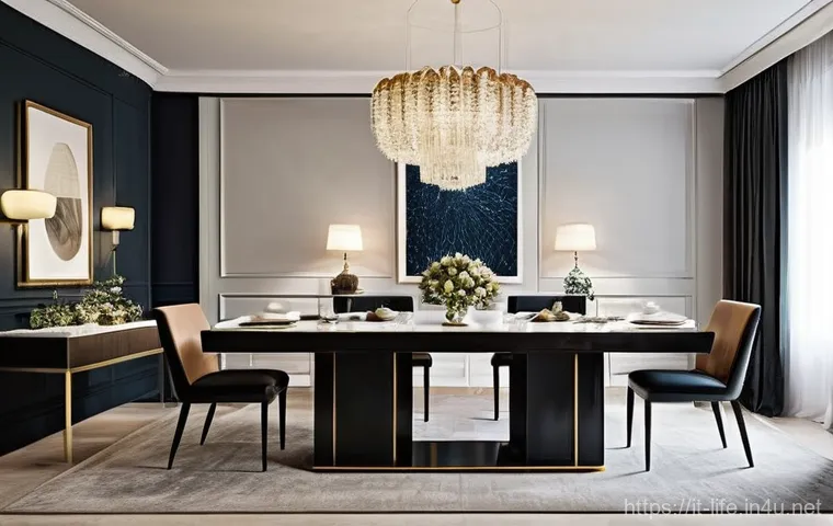공간 절약을 위한 접이식 가구 - **Italian Extendable Console Table Transformed for a Dinner Party**
    A bright, inviting modern It...
